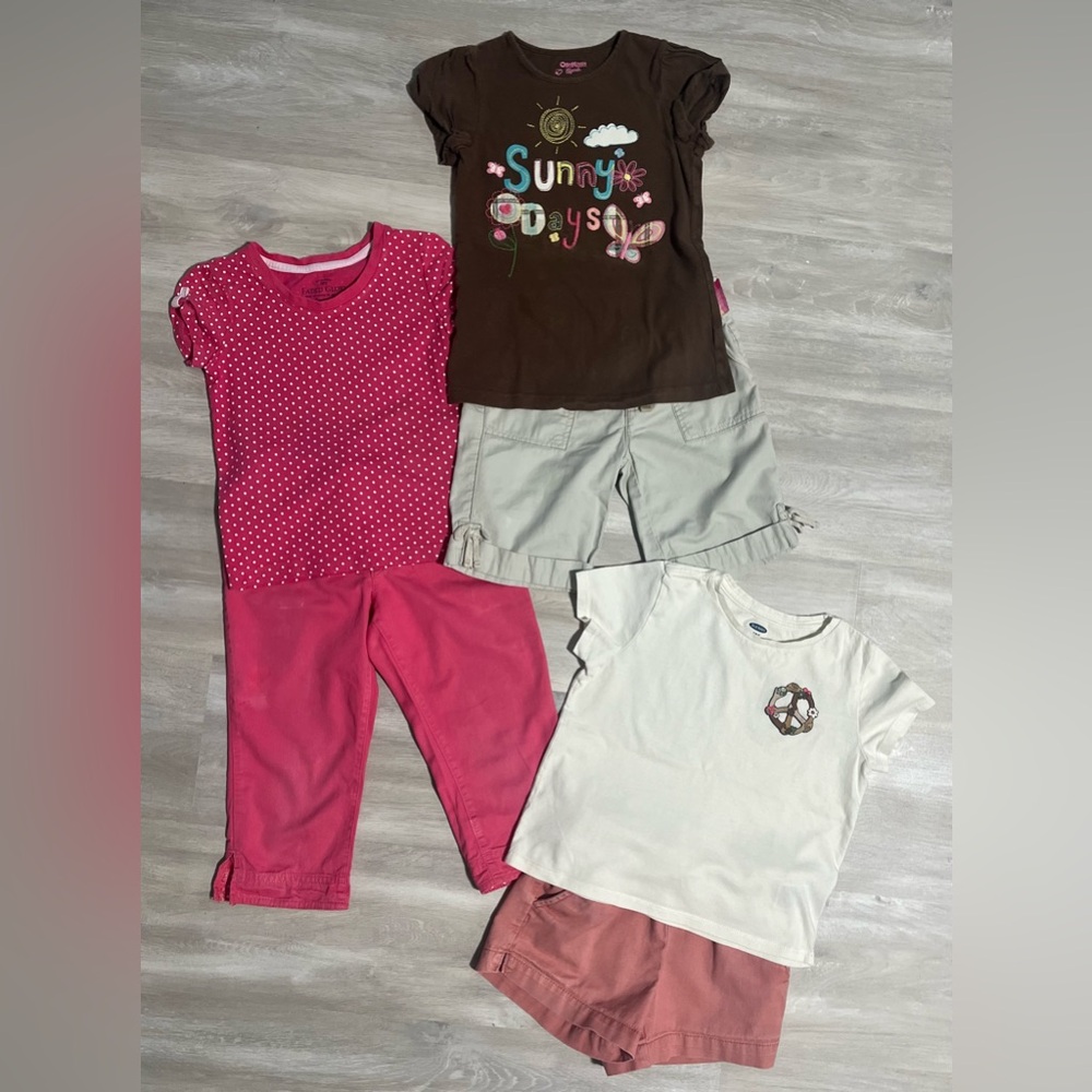 LOT of 3 Pink and Brown Matching Sets Casual Wear